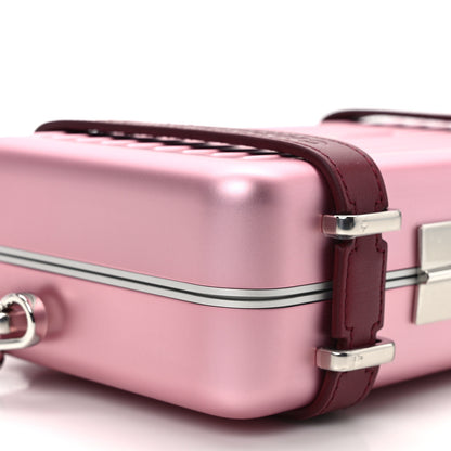 Christian Dior X RIMOWA Aluminum Personal Clutch On Strap Rose 9 of 11