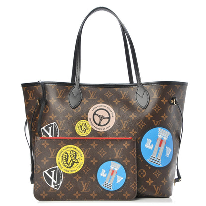 Louis Vuitton Monogram World Tour Neverfull MM 1 of 9