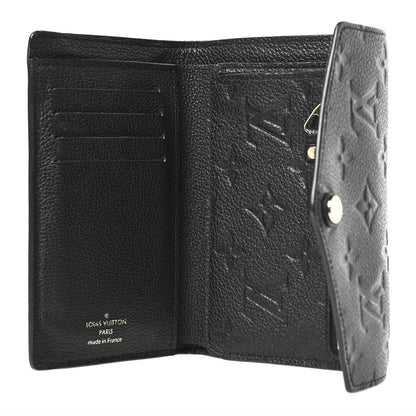 Louis Vuitton Empreinte Compact Curieuse Wallet Black 5 of 8