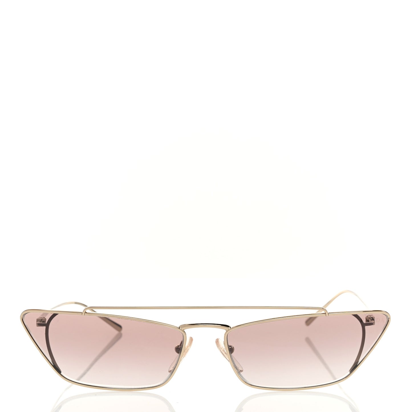 Cat Eye Sunglasses SPR 64U Gold