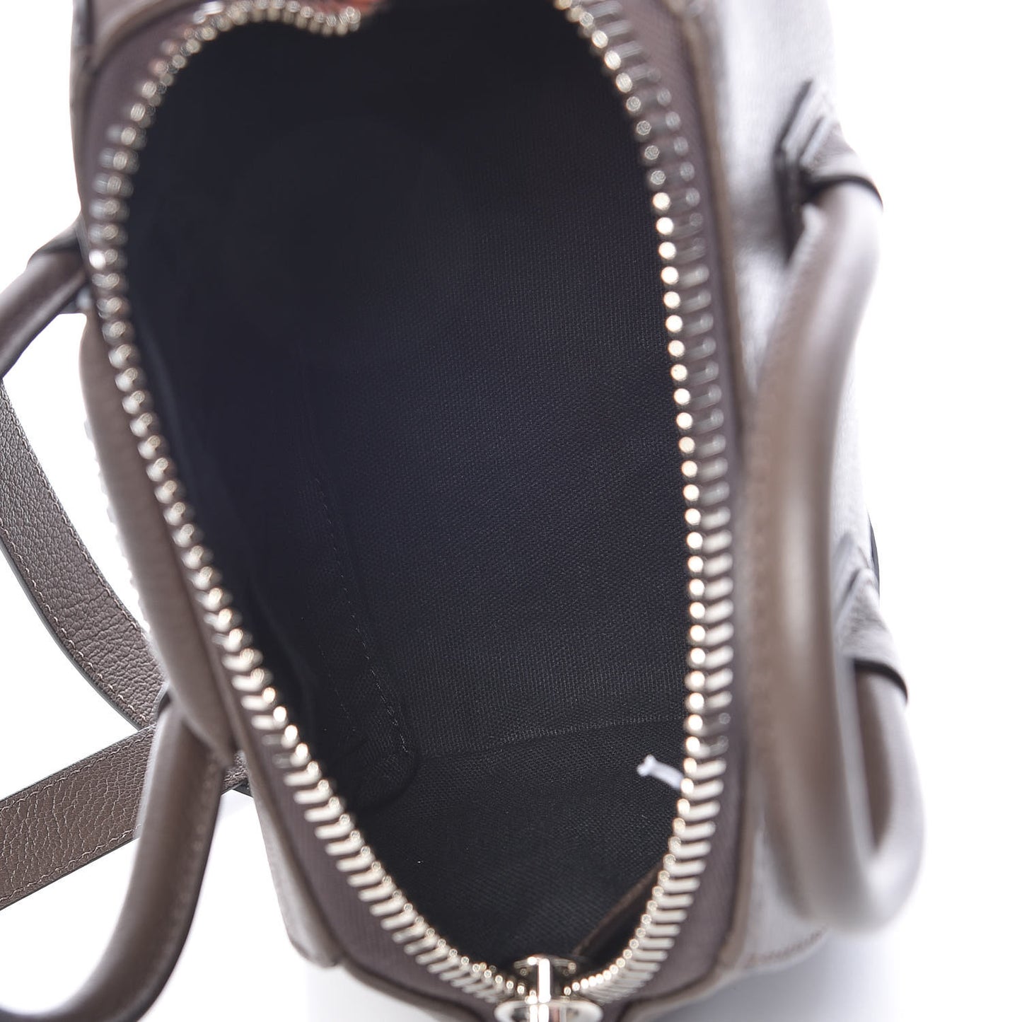 Sugar Goatskin Mini Antigona Heather Grey