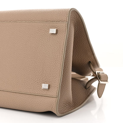 The Row Matte Grained Calfskin Soft Margaux 12 Dark Taupe 9 of 9
