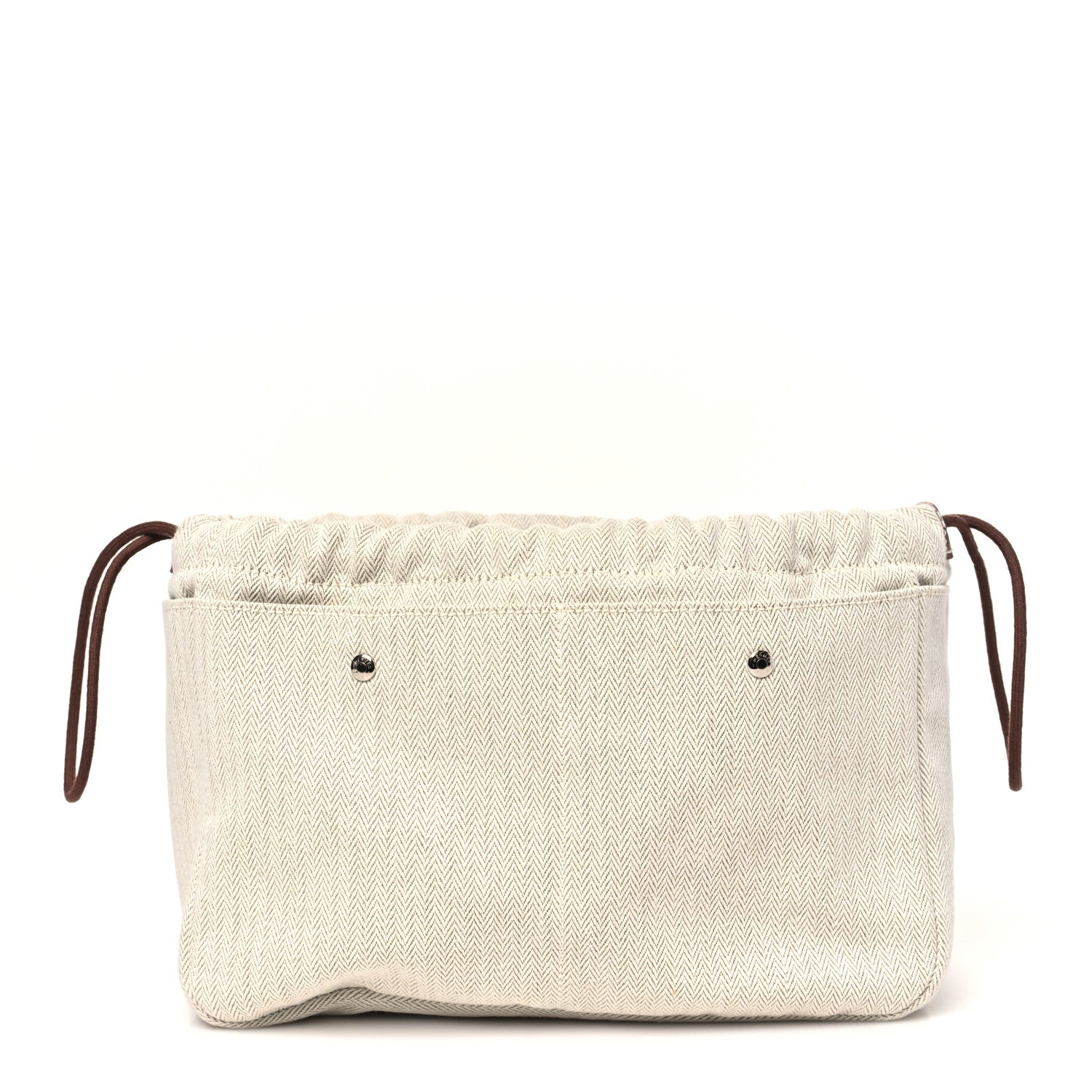Hermes Canvas Barenia Fourbi 25 MM Bag Insert Natural Fauve 1 of 11