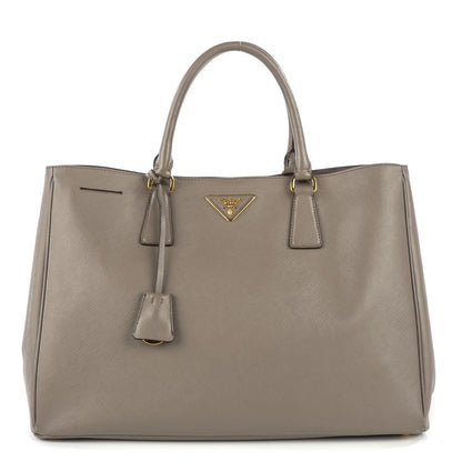 Prada Saffiano Lux Large Tote Argilla 1 of 13