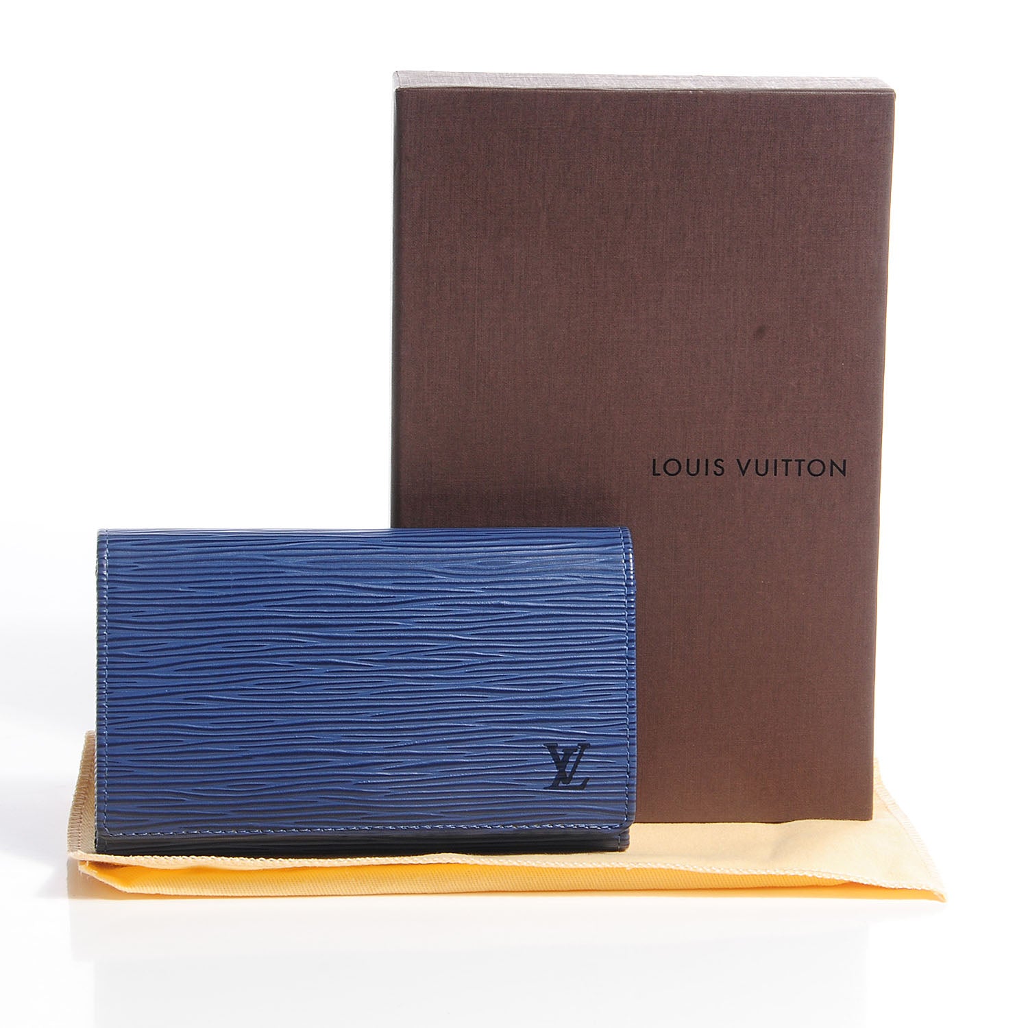 Louis Vuitton Epi Porte Tresor International Wallet Myrtille 5 of 8