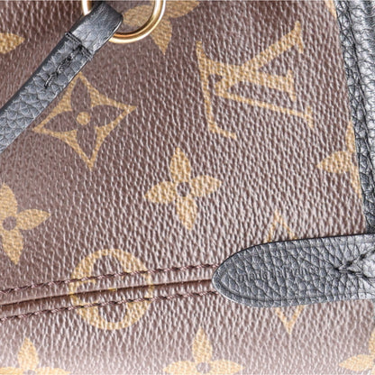 Louis Vuitton Monogram Calfskin Neo Neverfull Inside Out MM Black 12 of 18