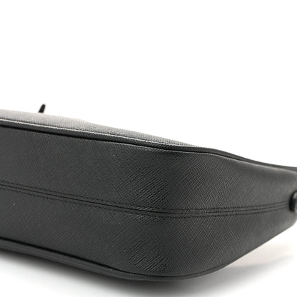 Prada Saffiano Lux Re-Edition 2005 Shoulder Bag Black 11 of 11
