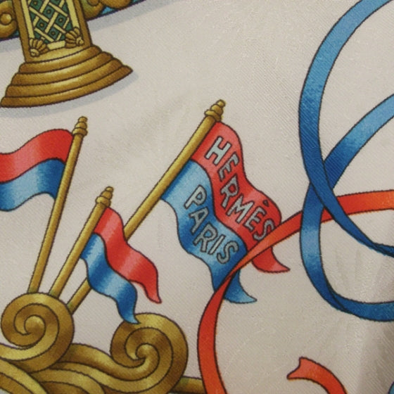 Hermes Silk Luna Park Scarf 90 3 of 8