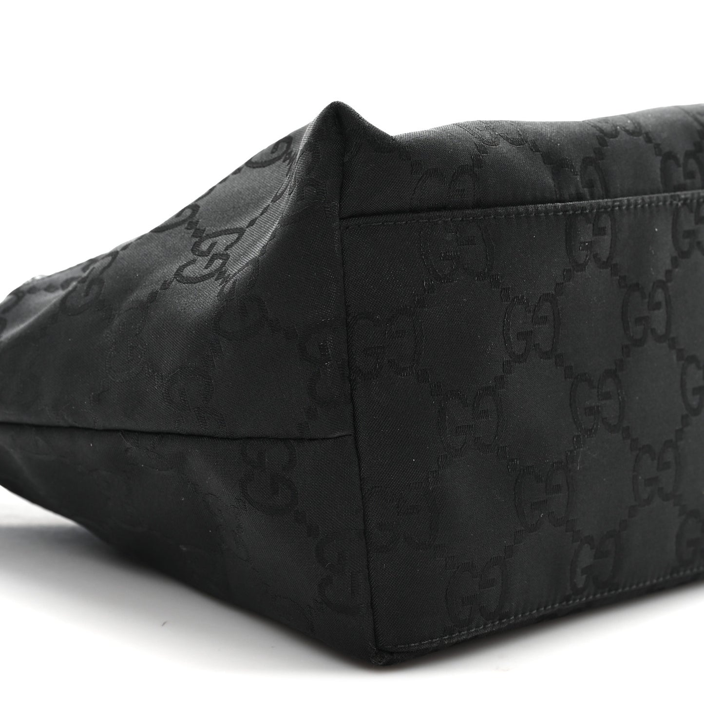 Nylon Hobo Monogram Small  Black