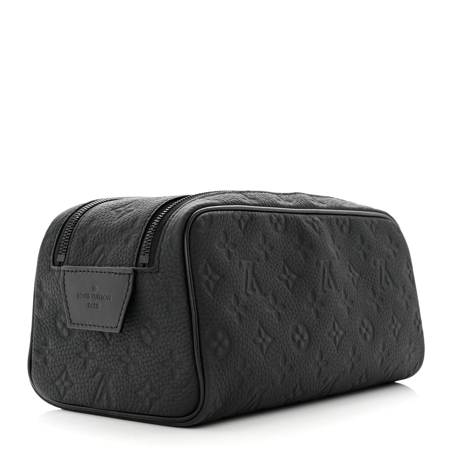 Louis Vuitton Taurillon Dopp Kit Black 3 of 7