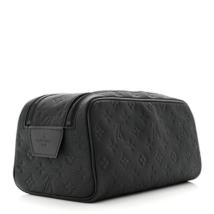 Louis Vuitton Taurillon Dopp Kit Black 3 of 7