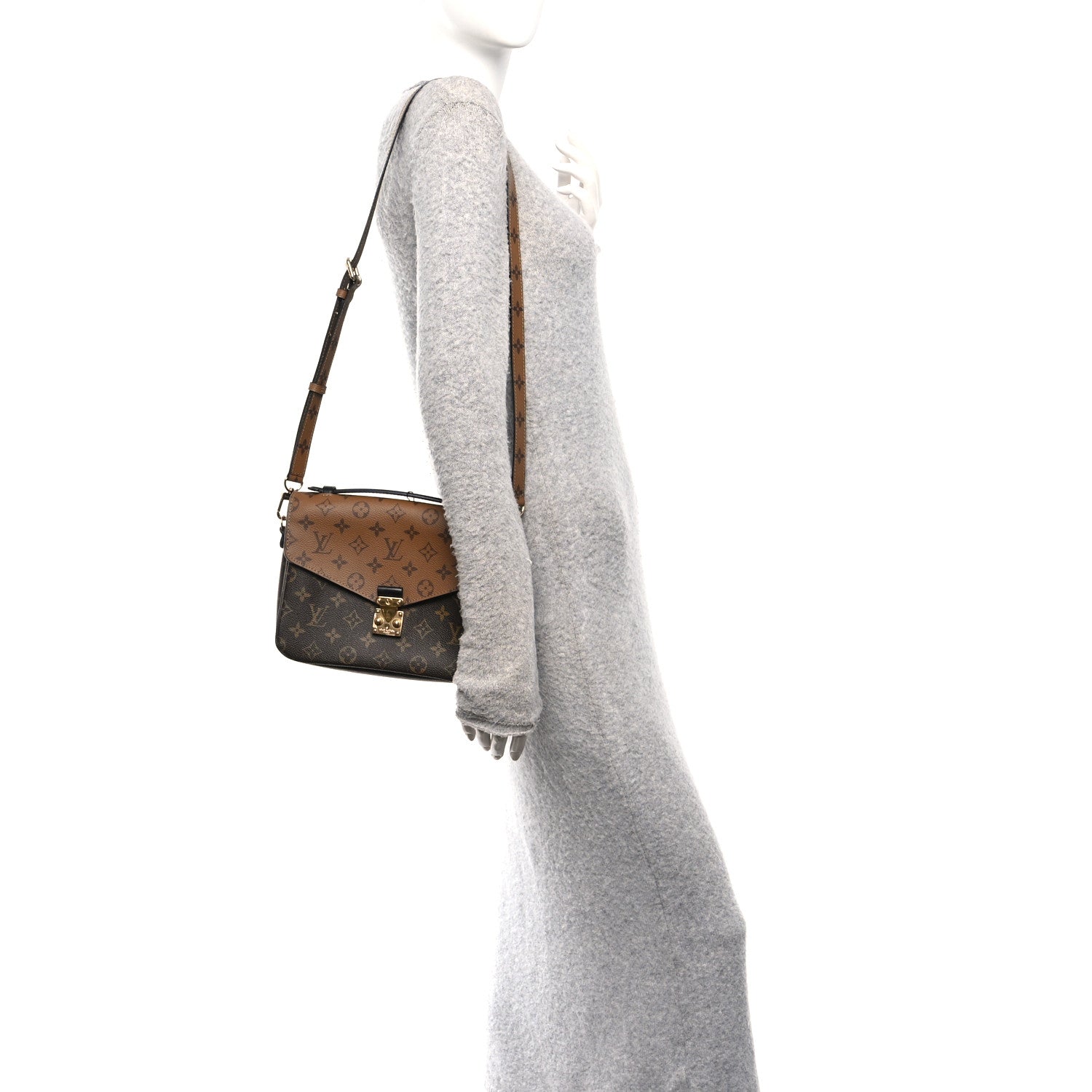 Louis Vuitton Reverse Monogram Pochette Metis 2 of 11