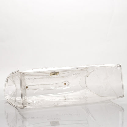 Hermes Vinyl Souvenir De L'Exposition Kelly Transparent 4 of 5
