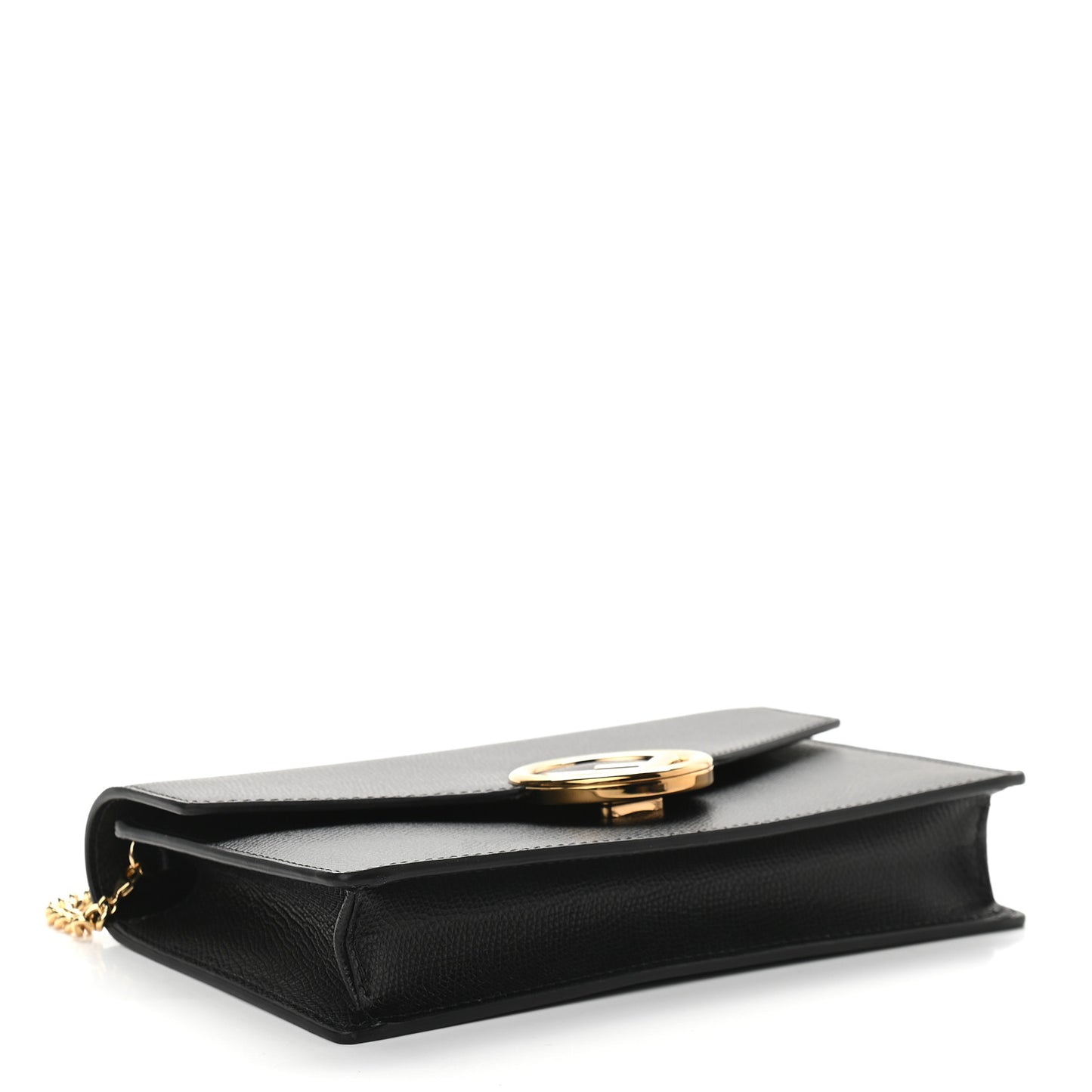 Vitello Cruise F is Fendi Medium Envelope Wallet on Chain Black