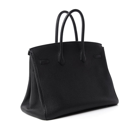 Hermes Togo Birkin 35 Black 3 of 38