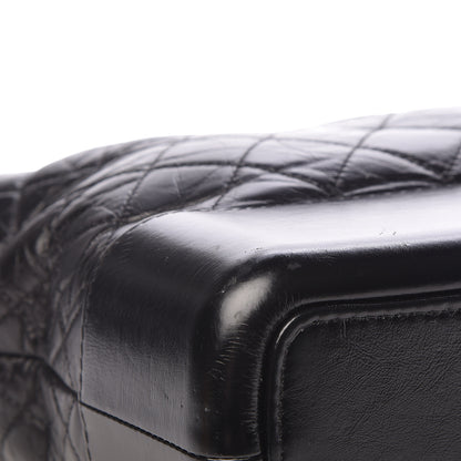 Chanel Aged Calfskin Quilted Large Gabrielle Hobo Black 9 of 18