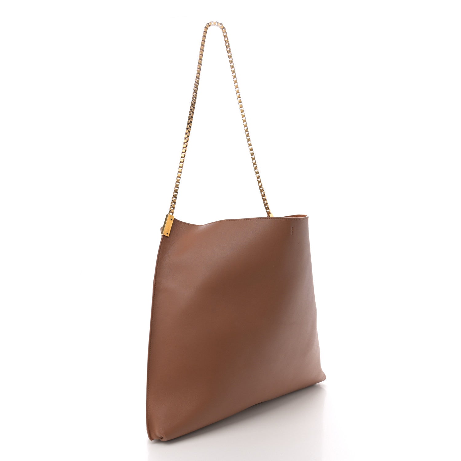 Saint Laurent Calfskin Medium Suzanne Hobo Brick 4 of 12