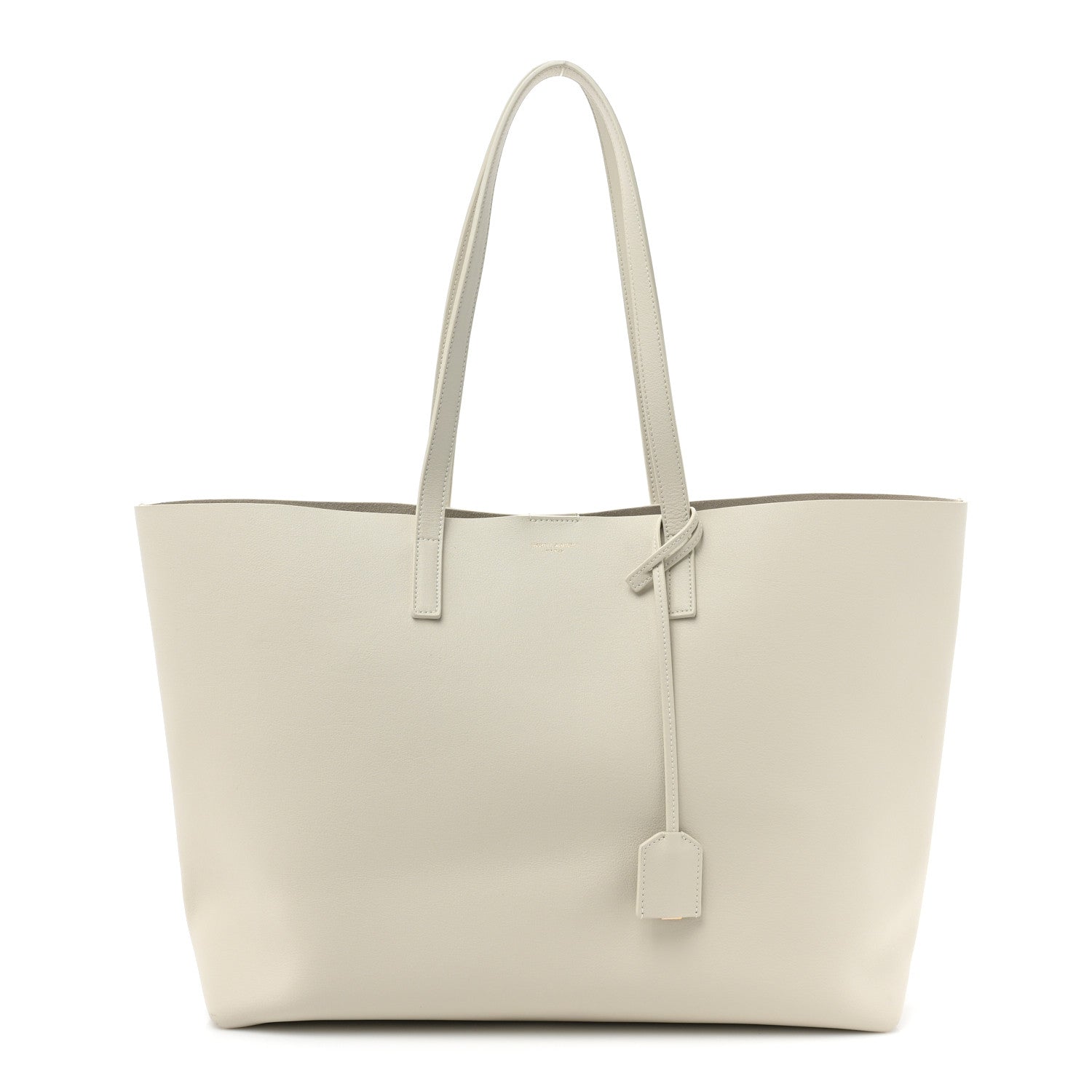 Saint Laurent Calfskin Large Shopping Tote Crema Soft 3 of 15