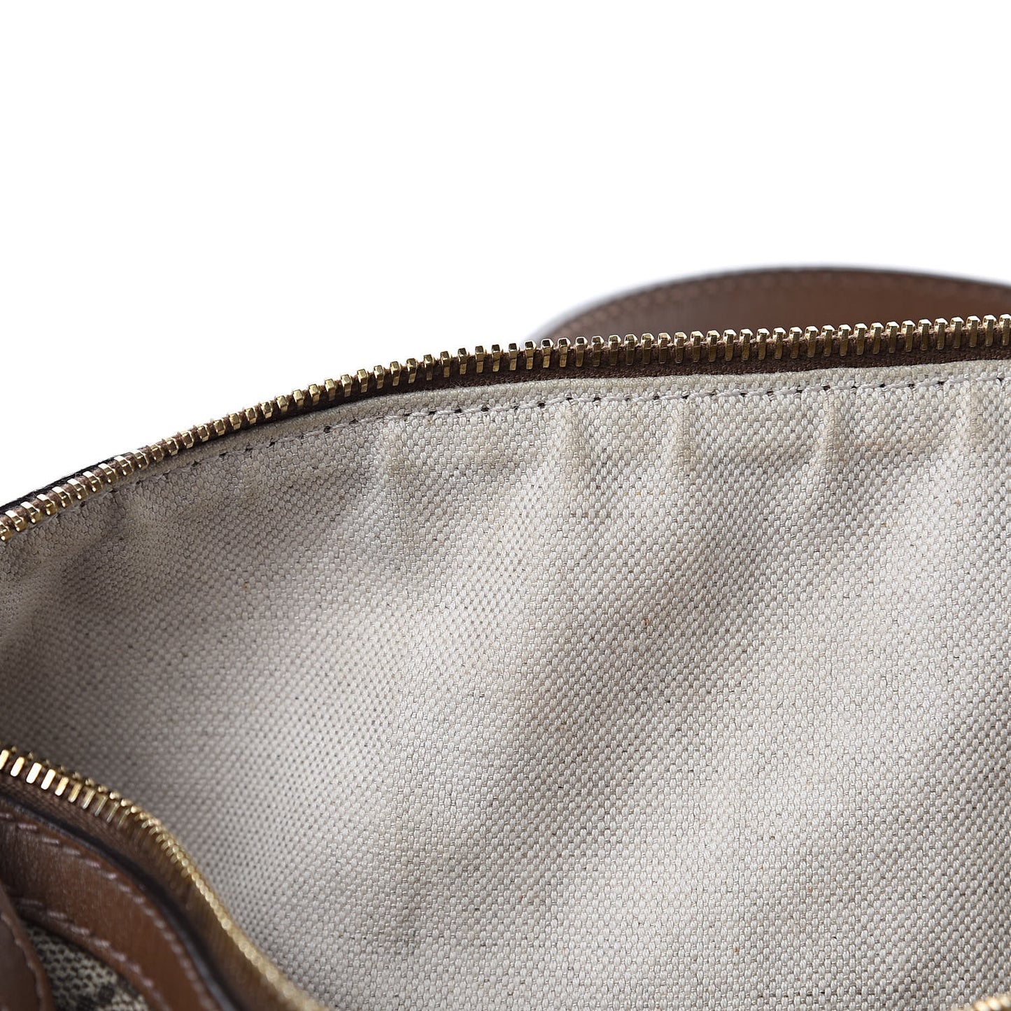 GG Supreme Monogram Margaux Calfskin Medium Nice Boston Beige Ebony Acero