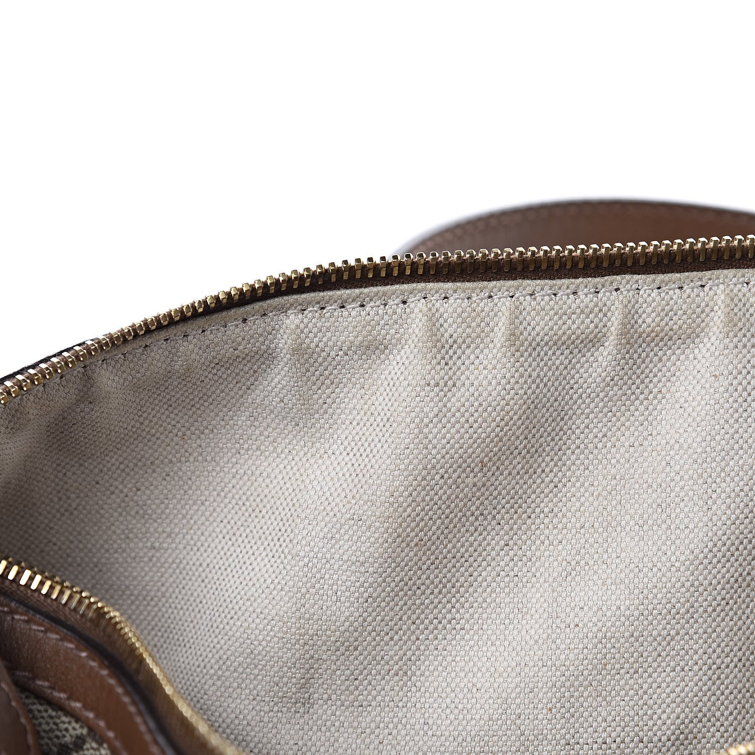 Gucci GG Supreme Monogram Margaux Calfskin Medium Nice Boston Beige Ebony Acero 12 of 13