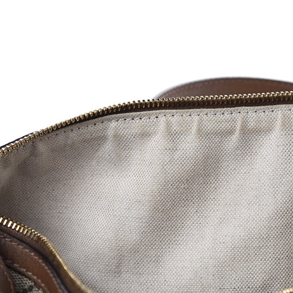 Gucci GG Supreme Monogram Margaux Calfskin Medium Nice Boston Beige Ebony Acero 12 of 13