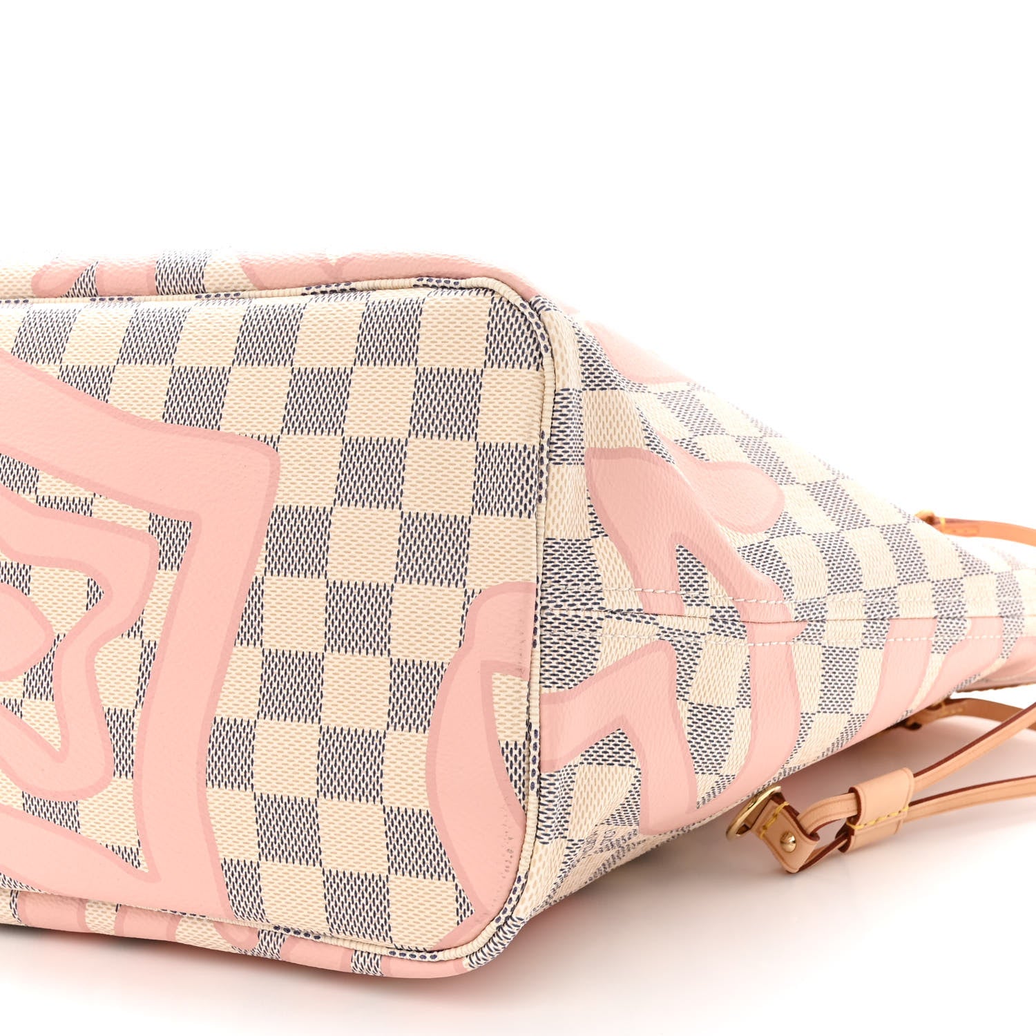 Louis Vuitton Damier Azur Tahitienne Neverfull MM 13 of 13