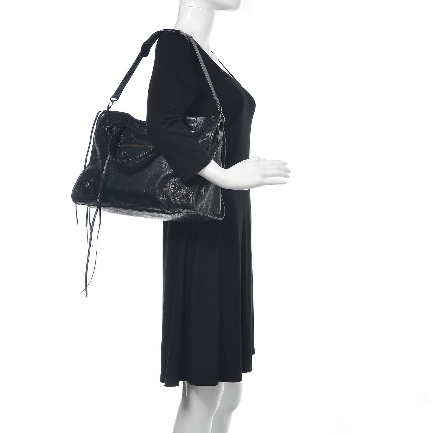 Balenciaga Agneau Classic Hardware City Black 2 of 9
