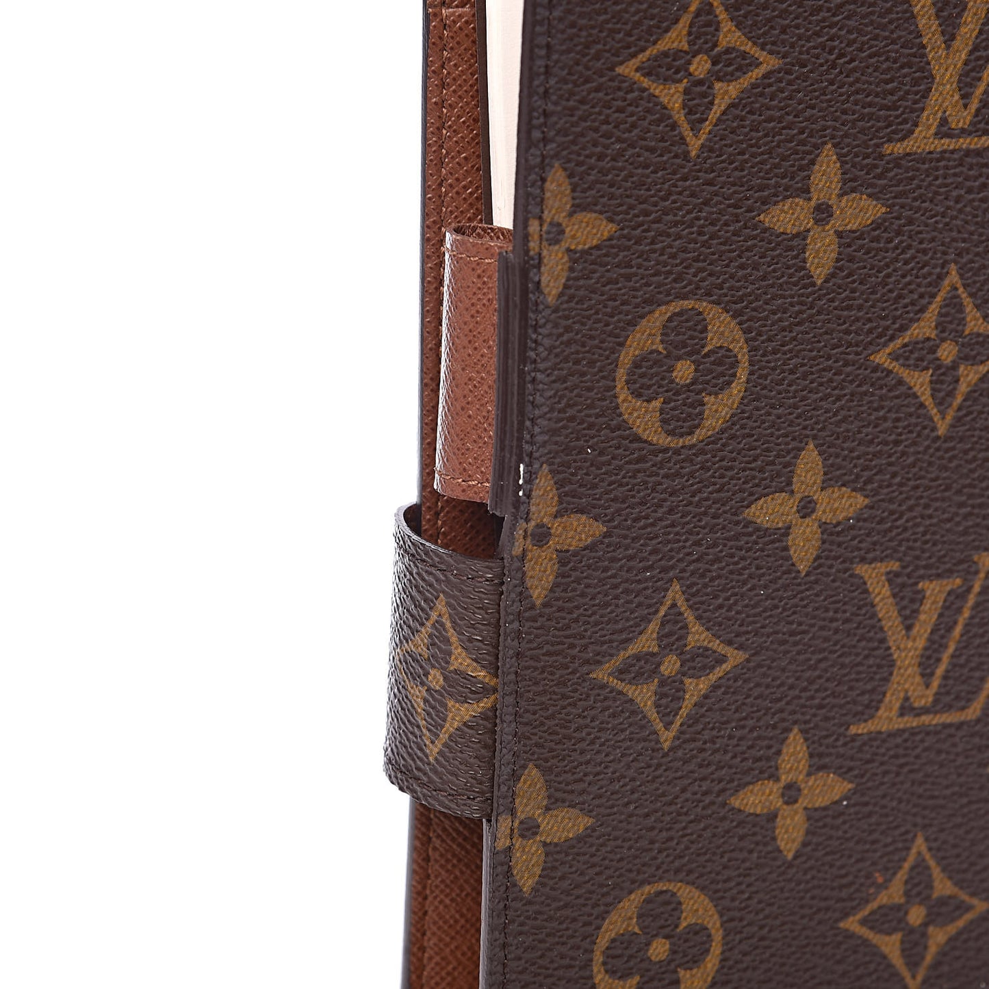 Monogram Large Ring Agenda Cover