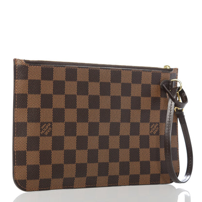 Louis Vuitton Damier Ebene Neverfull MM GM Pochette 3 of 6