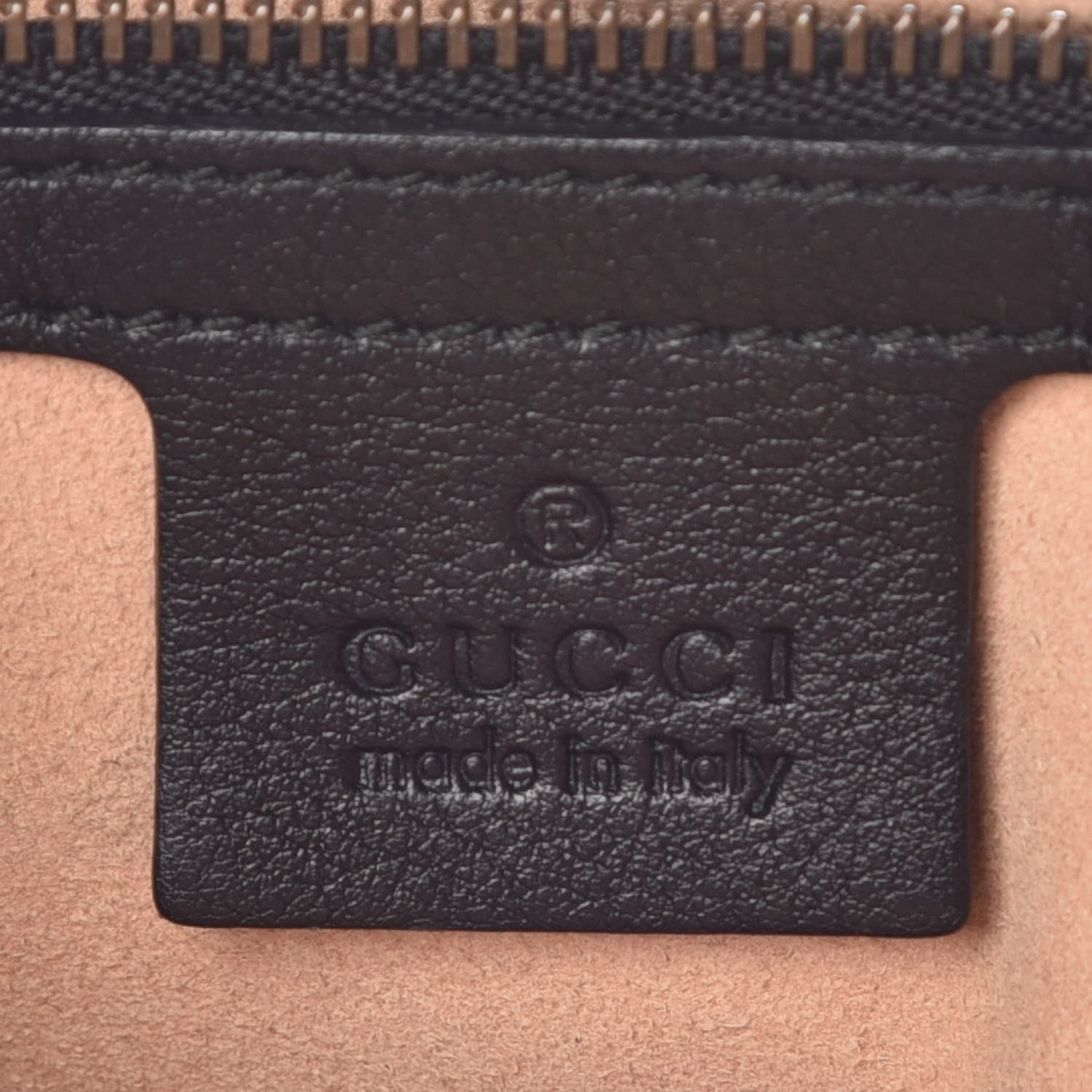 Gucci Calfskin Matelasse Medium GG Marmont Shoulder Bag Black 8 of 16