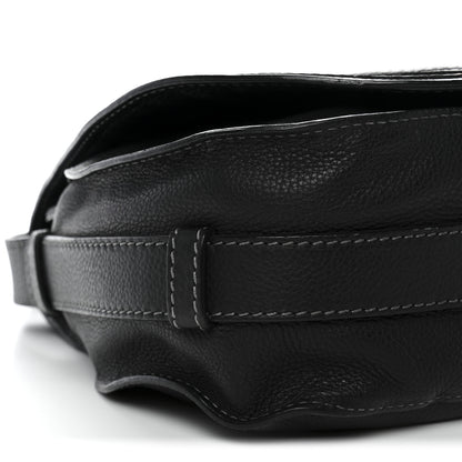 Chloe Calfskin Medium Marcie Round Crossbody Bag Black 8 of 12