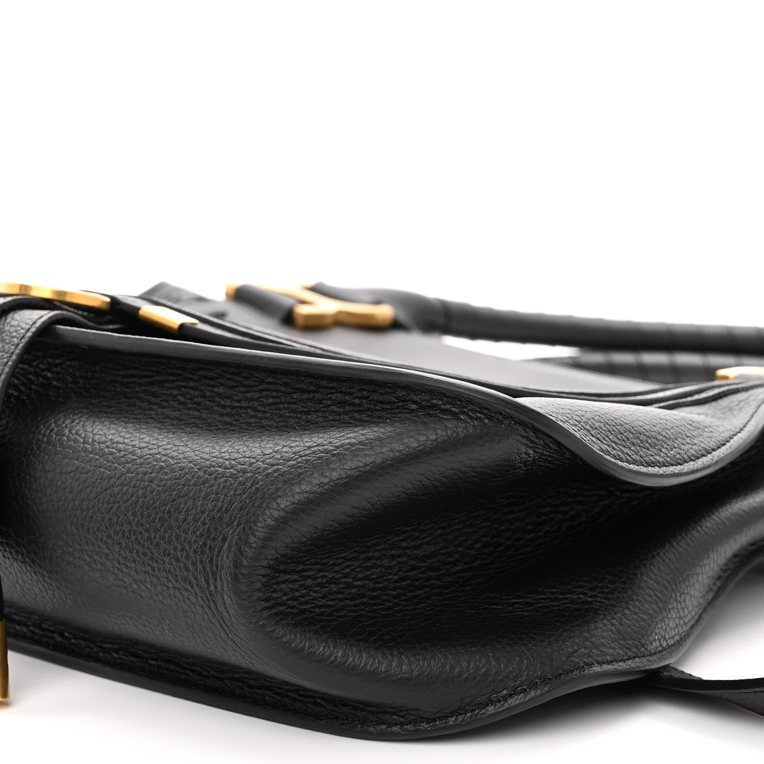 Chloe Calfskin Medium Marcie Satchel Black 9 of 9