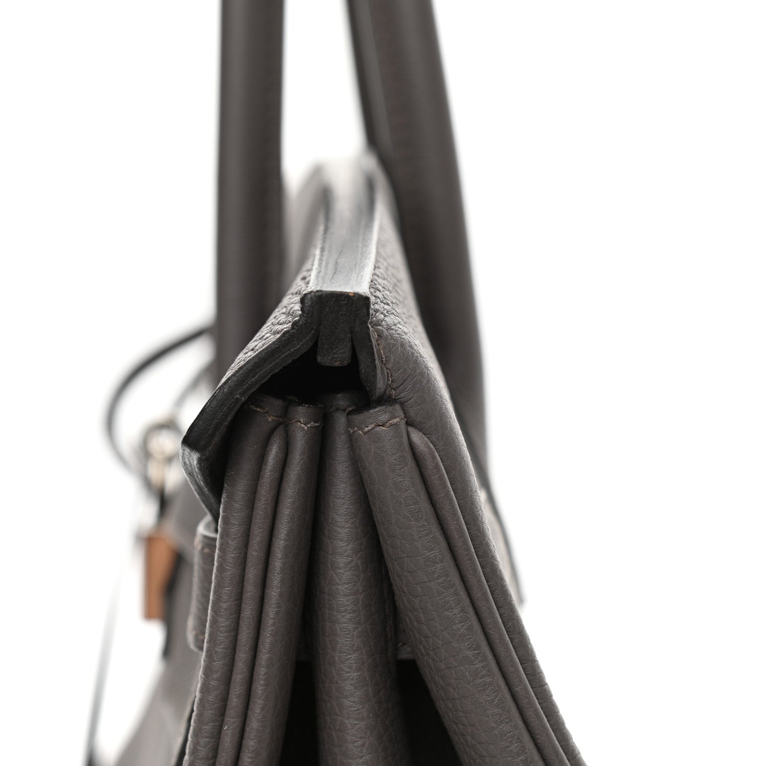 Hermes Togo Birkin 40 Etain 13 of 18