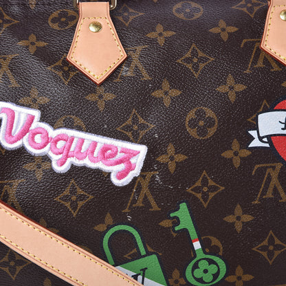 Louis Vuitton Monogram Patches Speedy Bandouliere 30 12 of 13