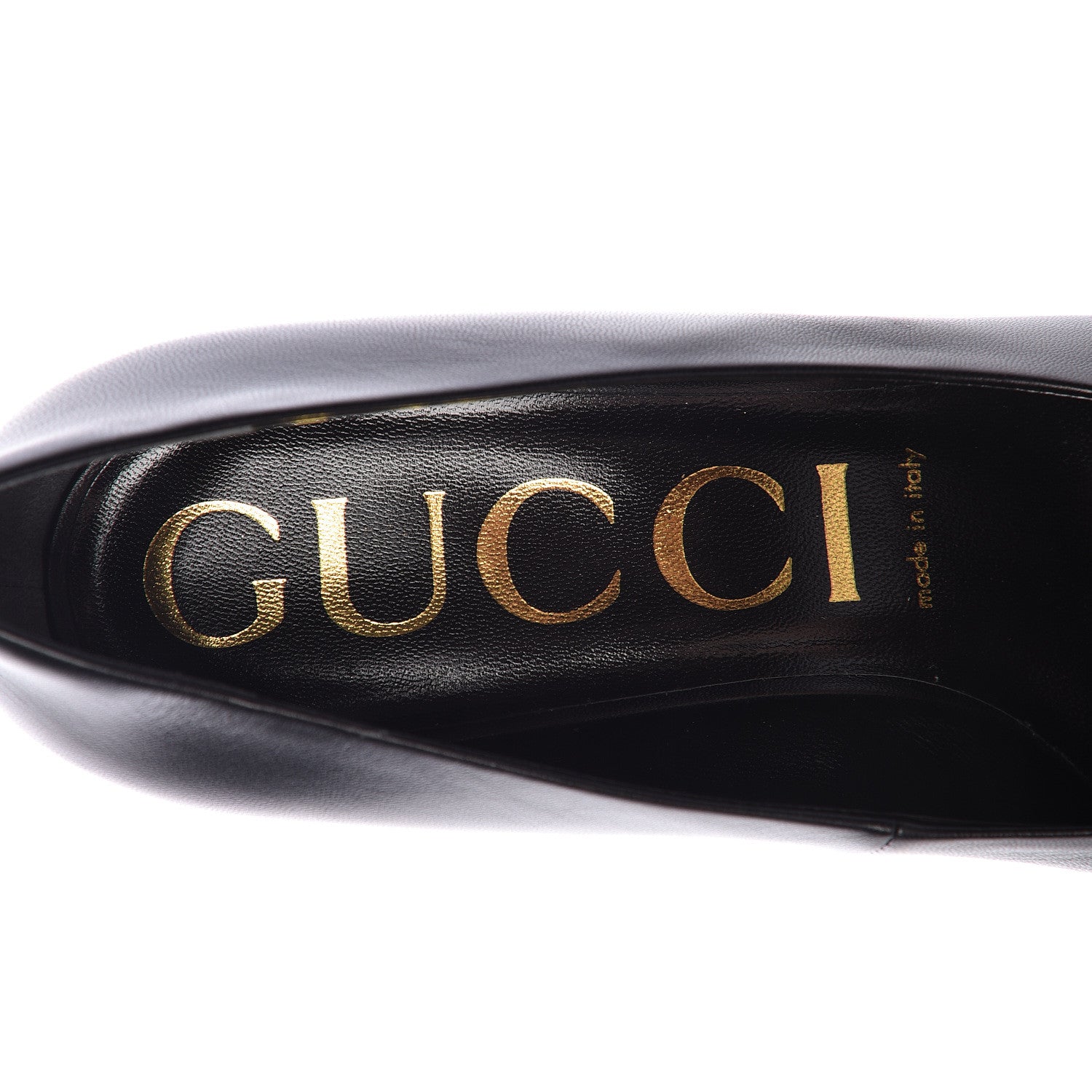 Gucci Malaga Kid Pumps 39 Black 6 of 9
