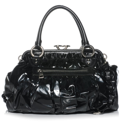 Marc Jacobs Vinyl and Leather Parachute Stam Black 1 of 7