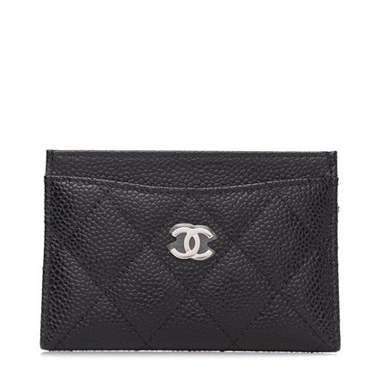 Chanel Caviar Quilted Card Holder Black 1 of 7