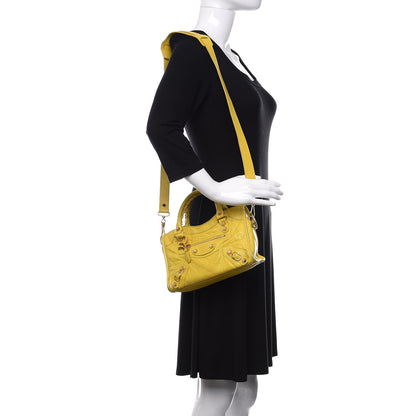 Balenciaga Agneau Giant 12 Gold Hardware Mini City Curry 2 of 19