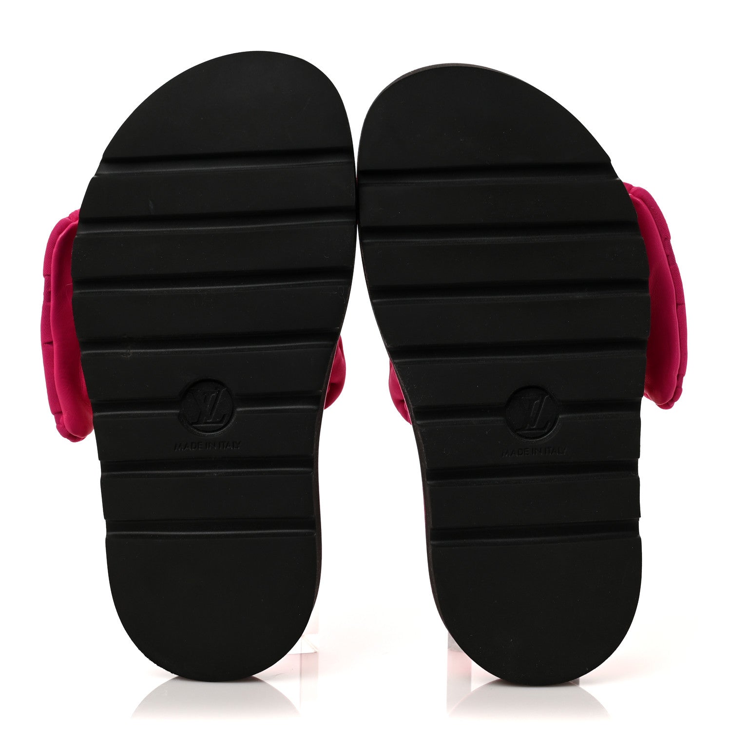 Louis Vuitton Technical Fabric Embossed Monogram Pool Pillow Comfort Mules 37 Fuchsia 5 of 8