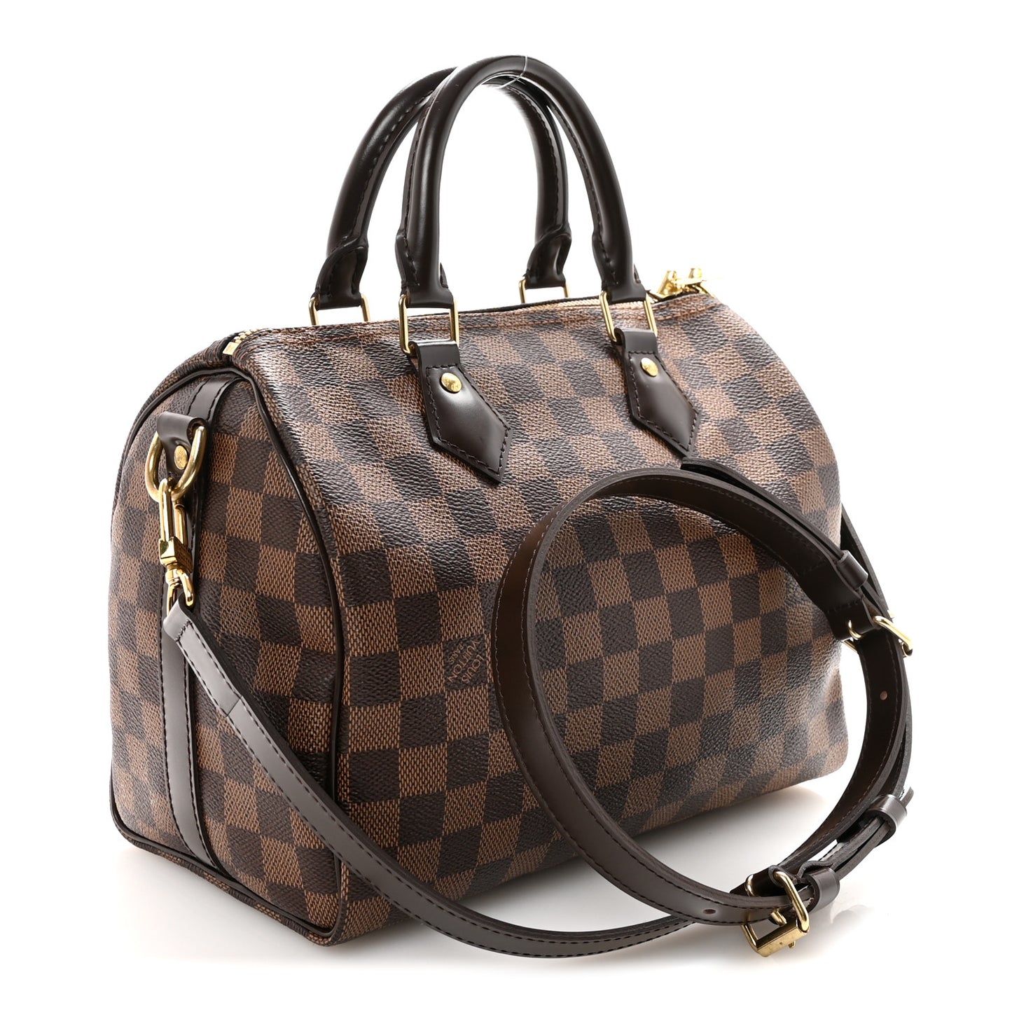 Damier Ebene Speedy Bandouliere 25