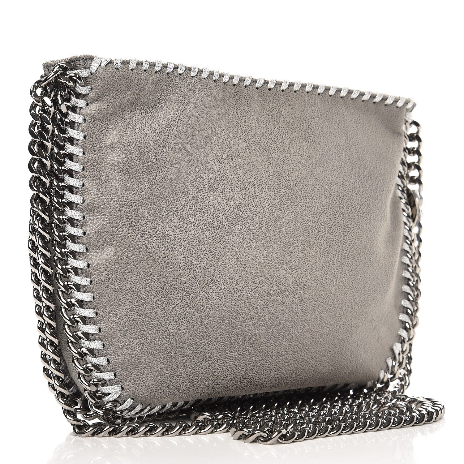 Stella McCartney Shaggy Deer Falabella Crossbody Bag Grey 3 of 7