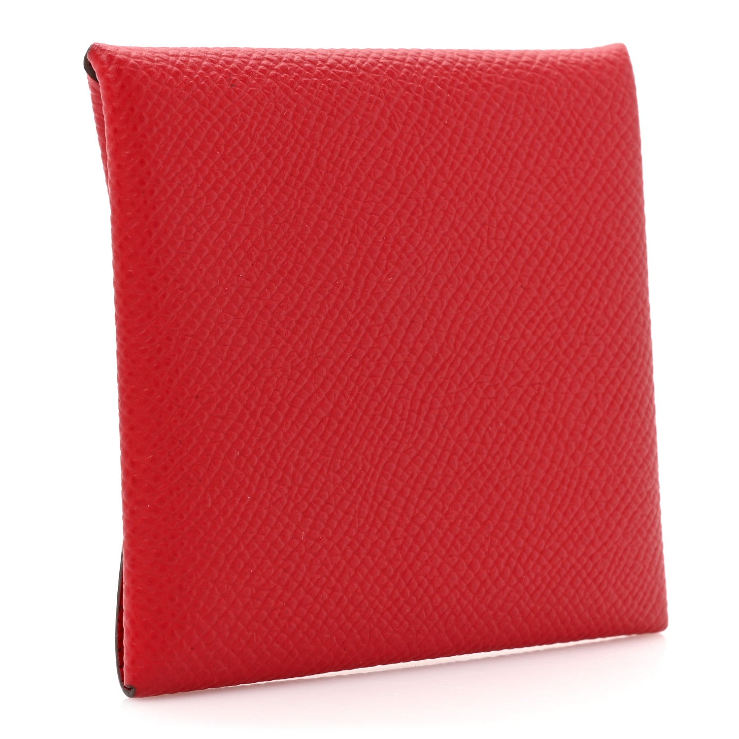 Hermes Epsom Bastia Coin Purse Rouge Casaque 3 of 11