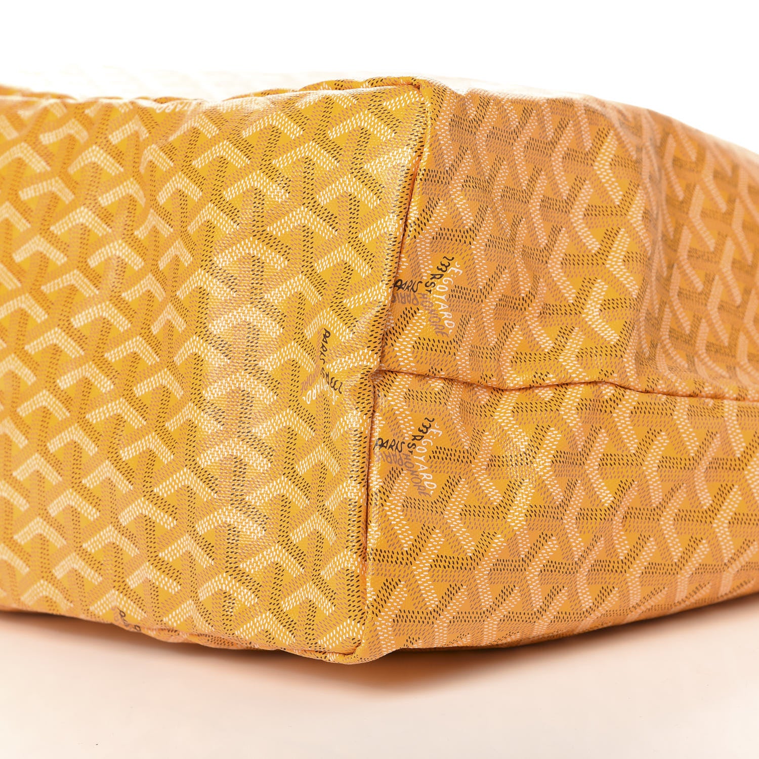 Goyard Goyardine Saint Louis GM Yellow 9 of 10