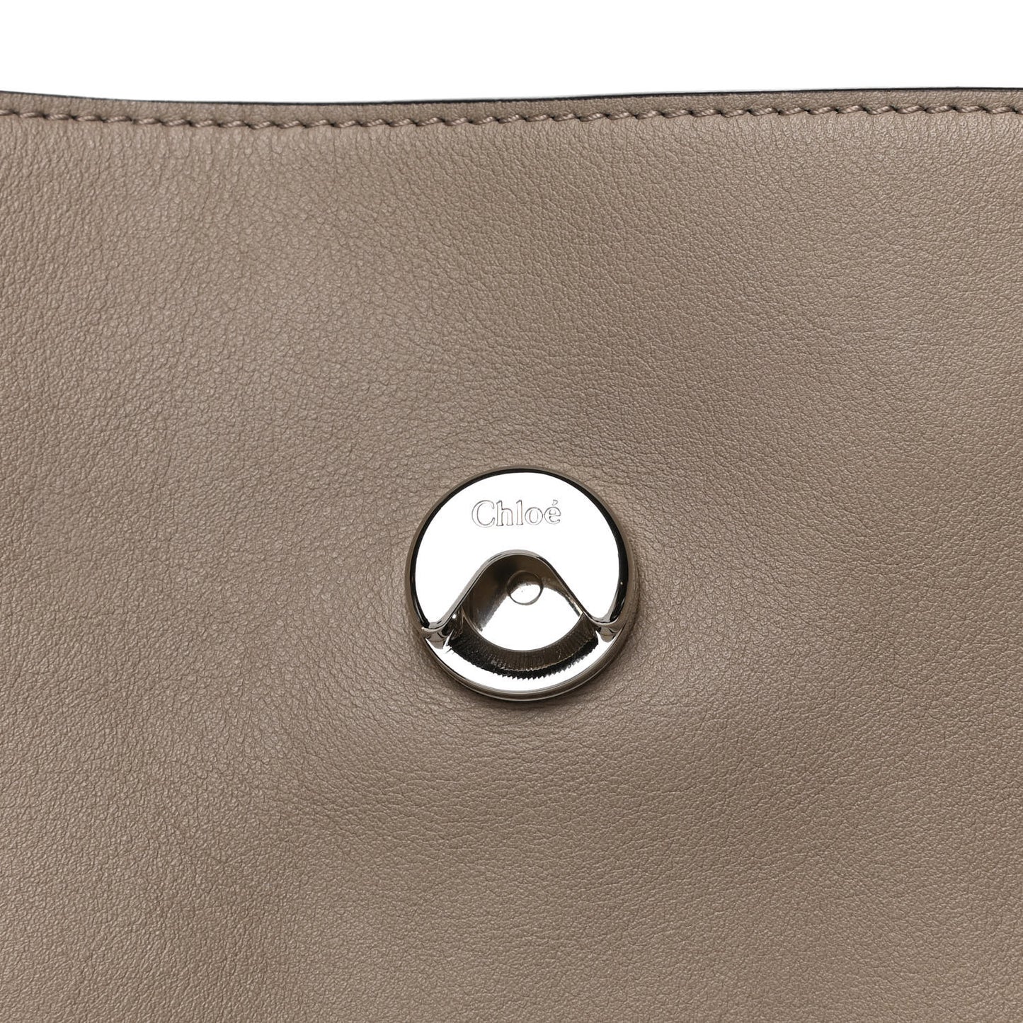 Calfskin Medium Faye Day Shoulder Bag Motty Grey