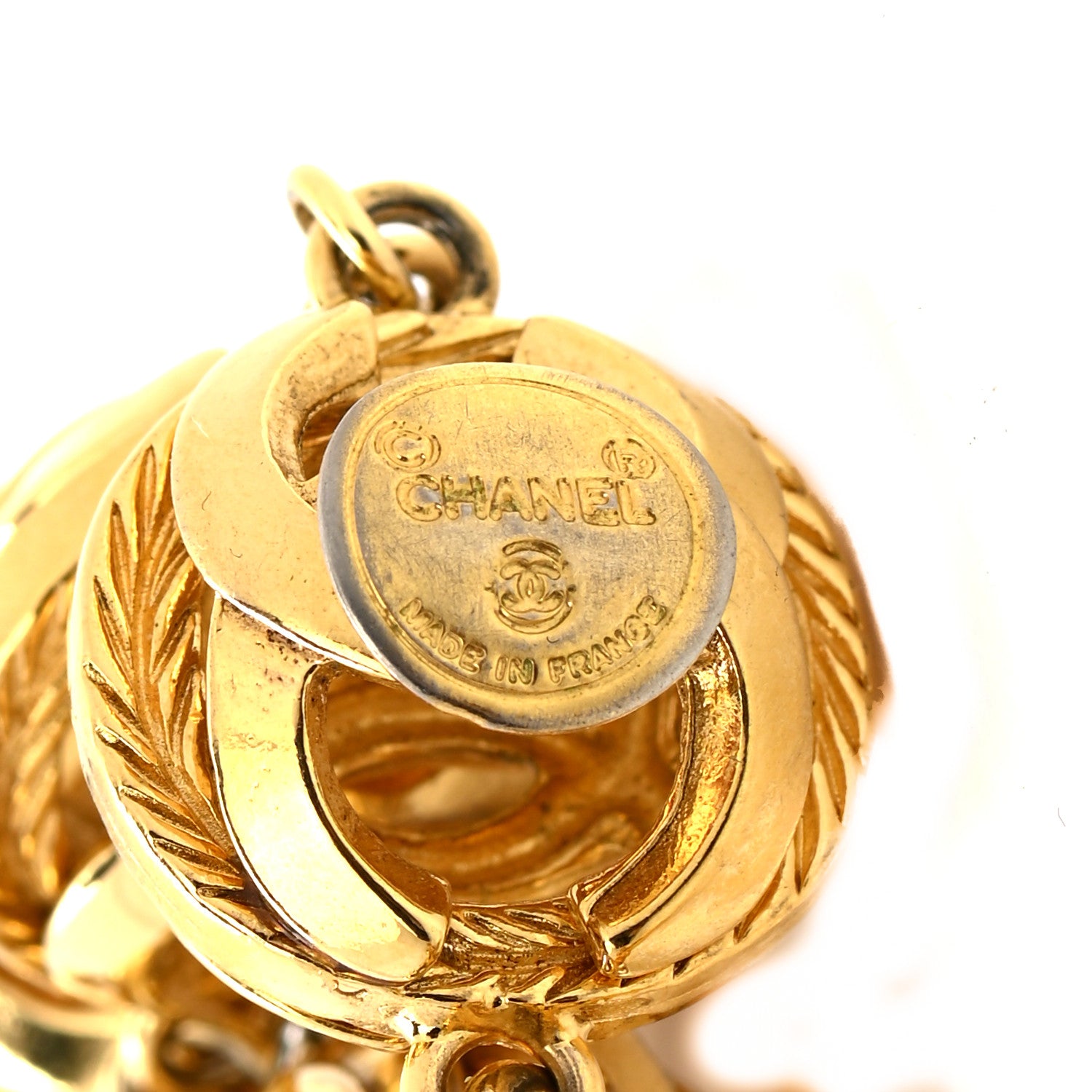 Chanel CC Ball Bracelet Gold 4 of 6
