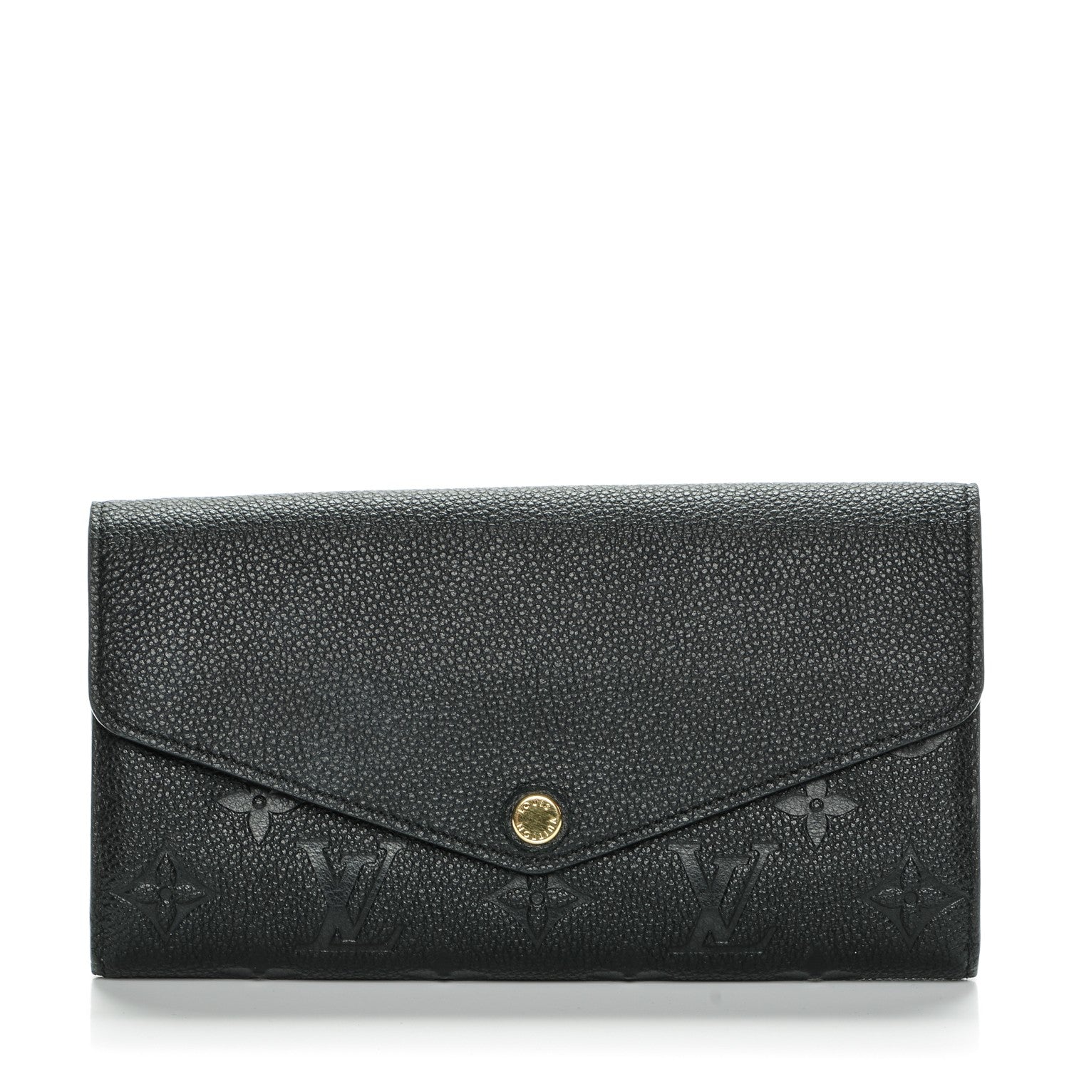 Louis Vuitton Empreinte Sarah Wallet NM Black 1 of 7