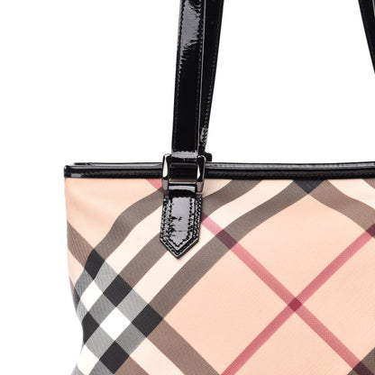Burberry Supernova Check Regent Tote Black 10 of 10