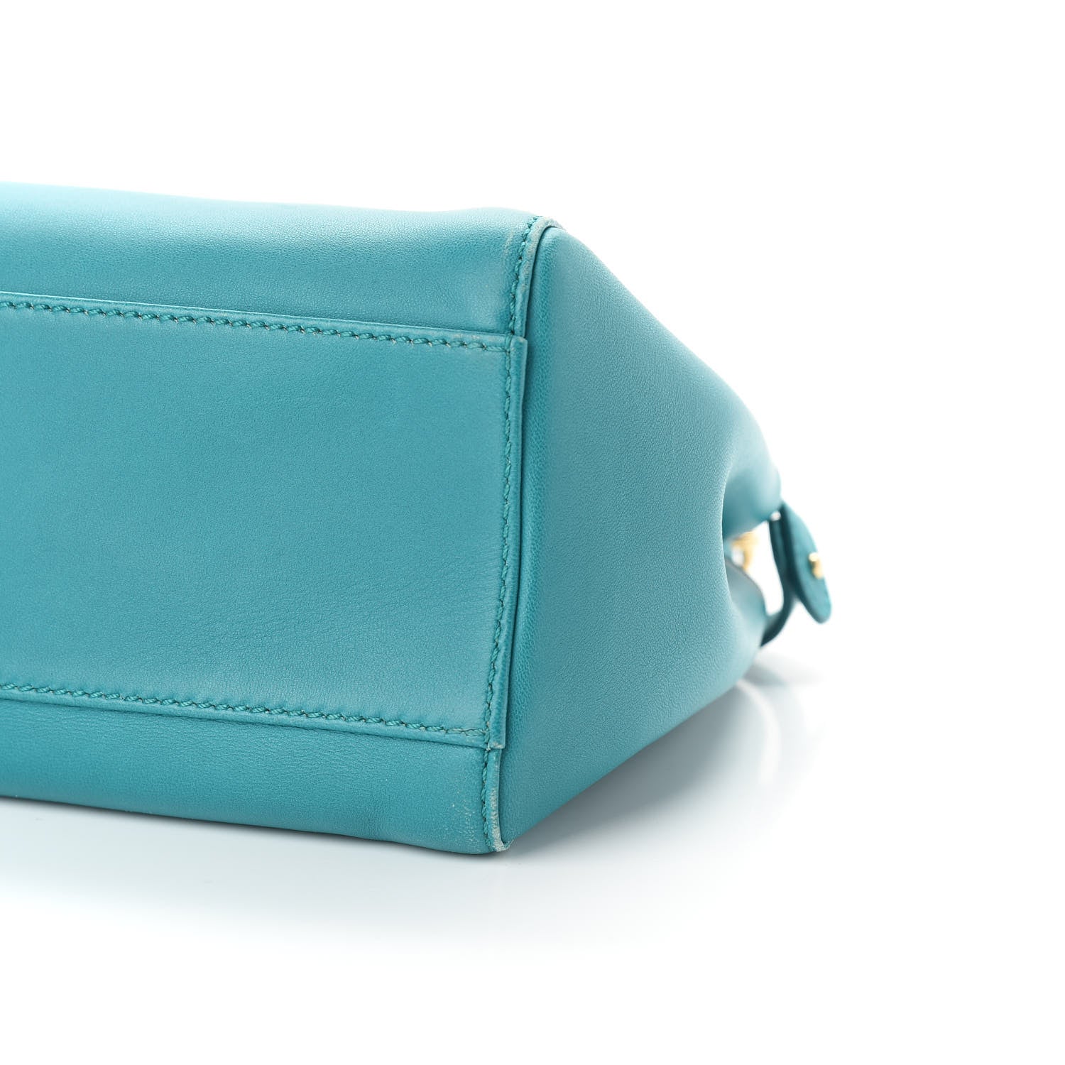 Fendi Nappa Mini Peekaboo Iconic Satchel Lago 9 of 14