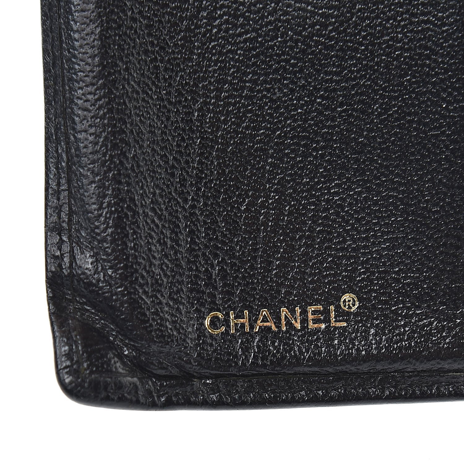 Chanel Goatskin Yen Wallet Black 6 of 13