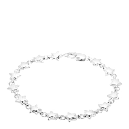 Tiffany Sterling Silver Chain of Stars Bracelet 1 of 4